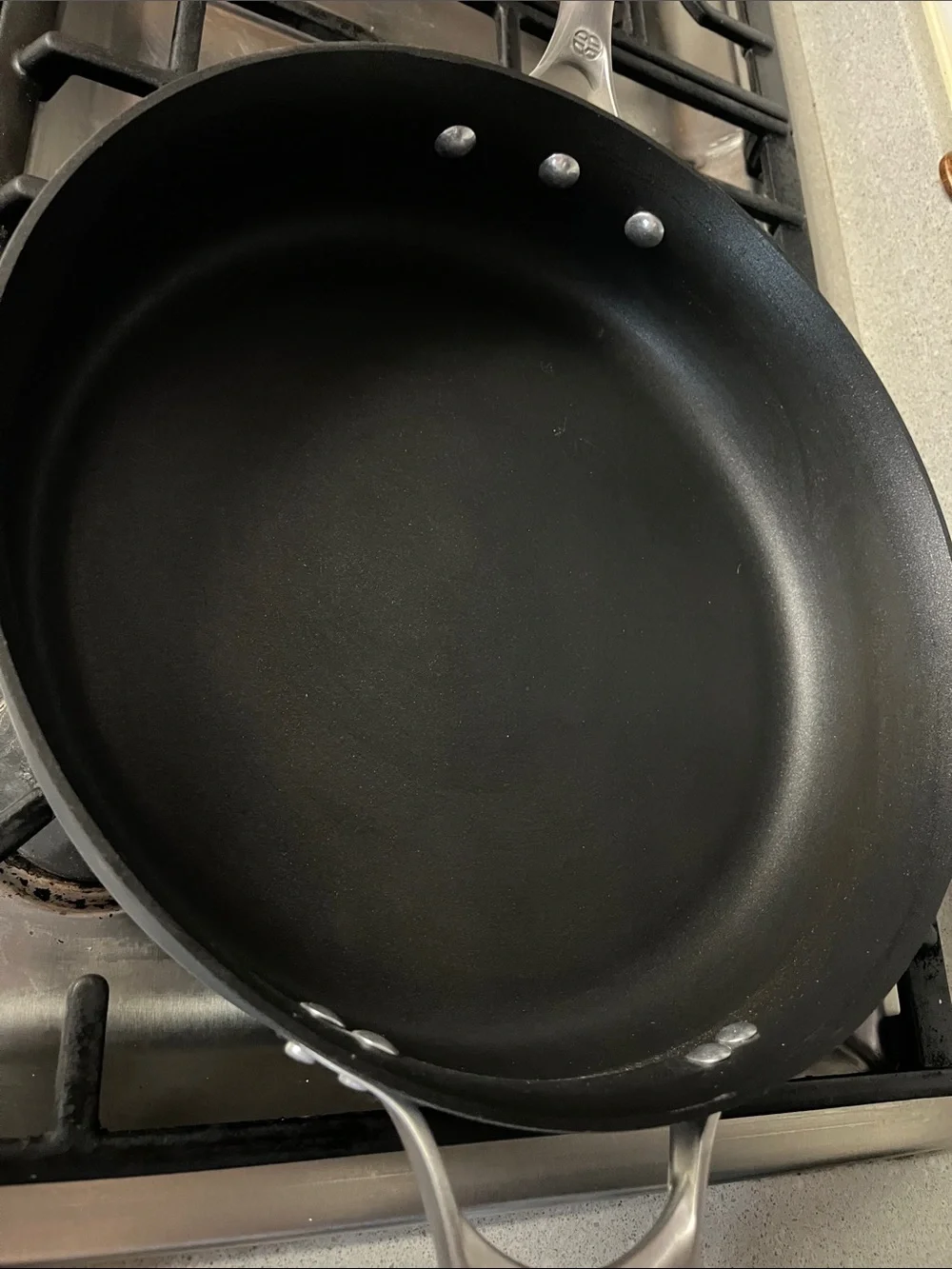Calphalon Clear Glass Cookware Lid with Silver Stainless Handle